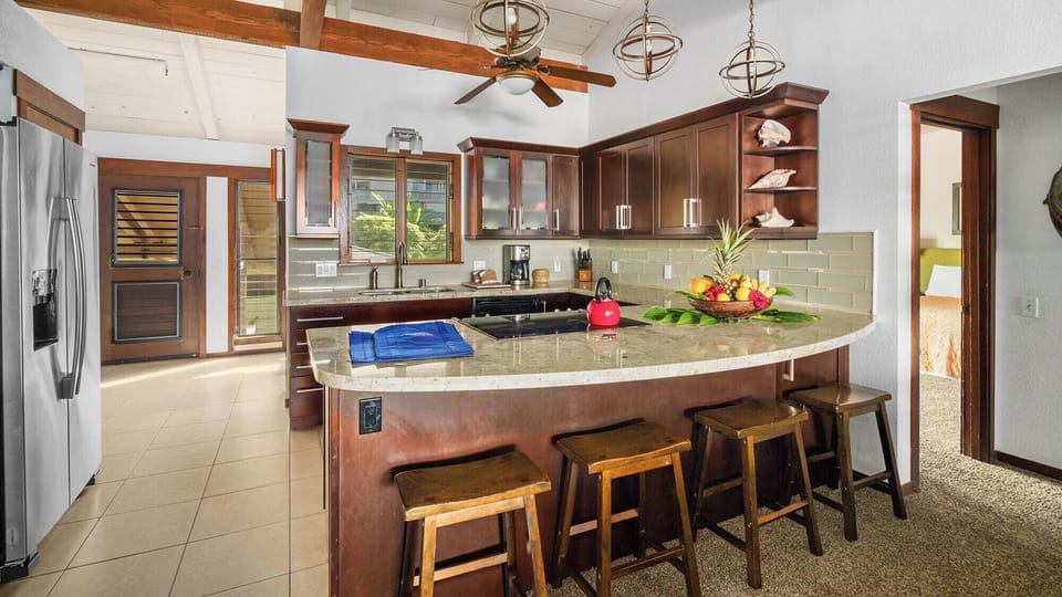 Nihi Kai Villas at Poipu #521 - Kitchen & Entry - Parrish Kauai