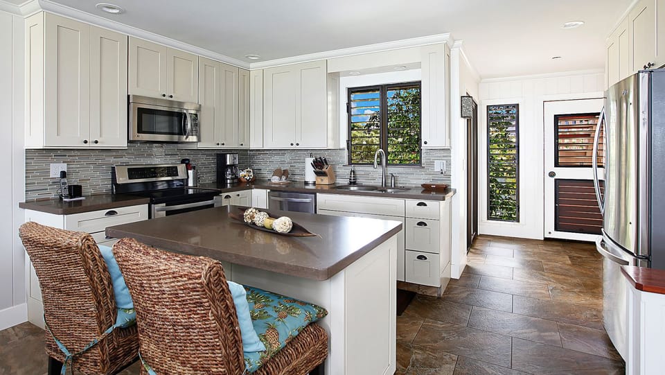 Nihi Kai Villas at Poipu #402 - Fully Equipped Kitchen - Parrish Kauai