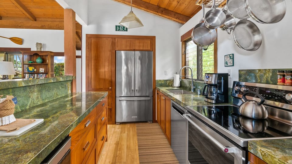 Nihi Kai Villas at Poipu #300 - Custom Designed Kitchen - Parrish Kauai