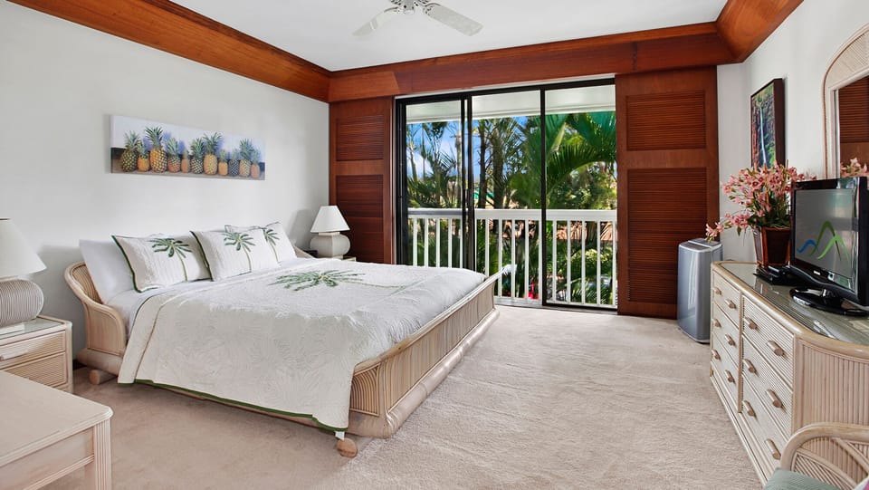Poipu Kapili Resort #36 - Master Bedroom Suite - Parrish Kauai
