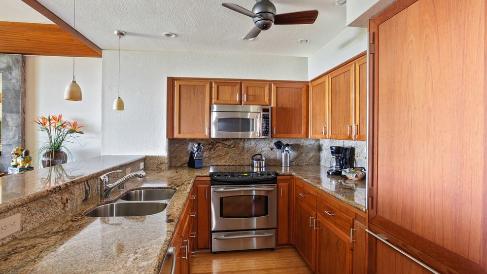 Poipu Kapili Resort #21 - Fully Equipped Kitchen - Parrish Kauai