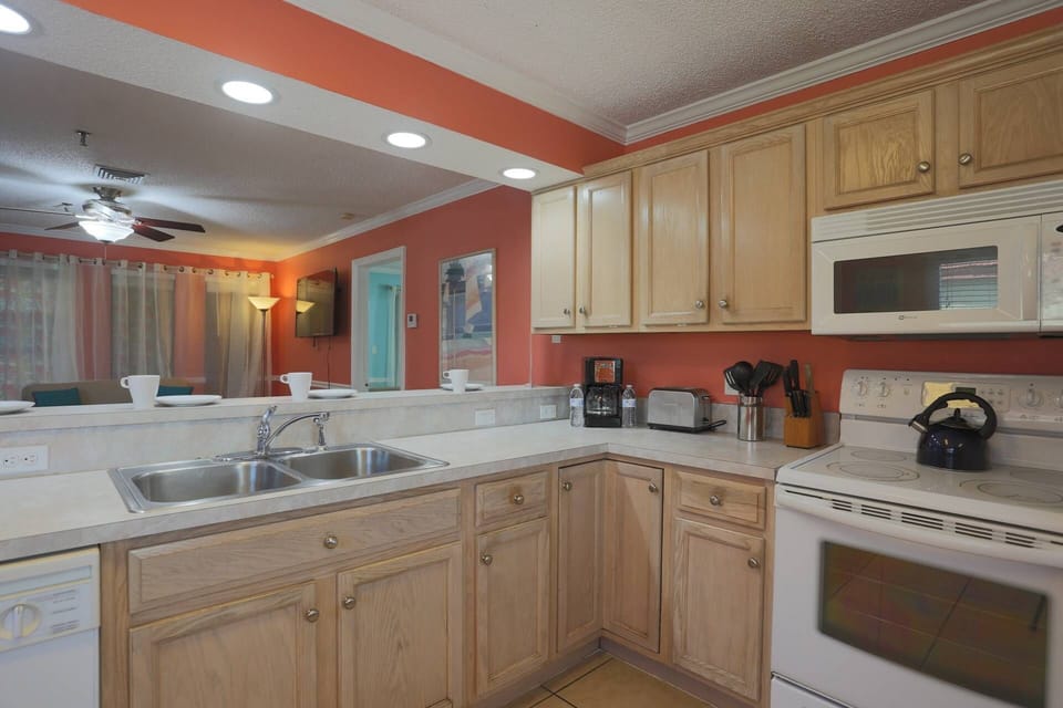 Fully Equipped Kitchen Ready for All Meal Preparation