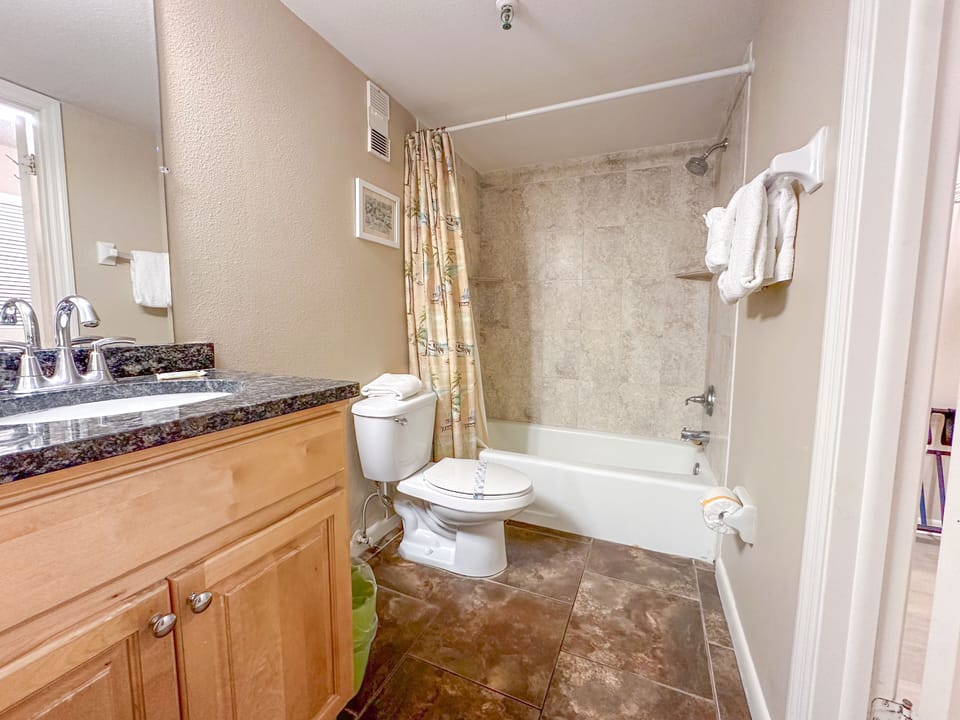 Beach Place 206 Guest Bathroom