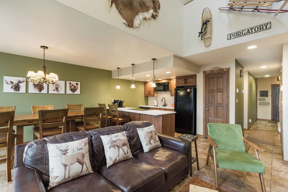 Kitchen, Dining and Main Living Space