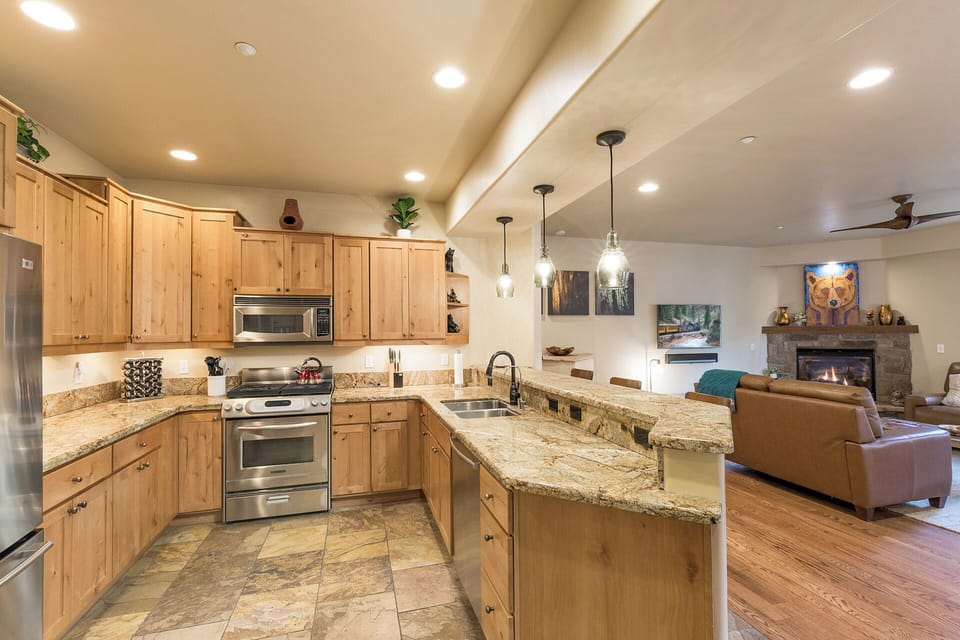Kitchen and Main Living Space