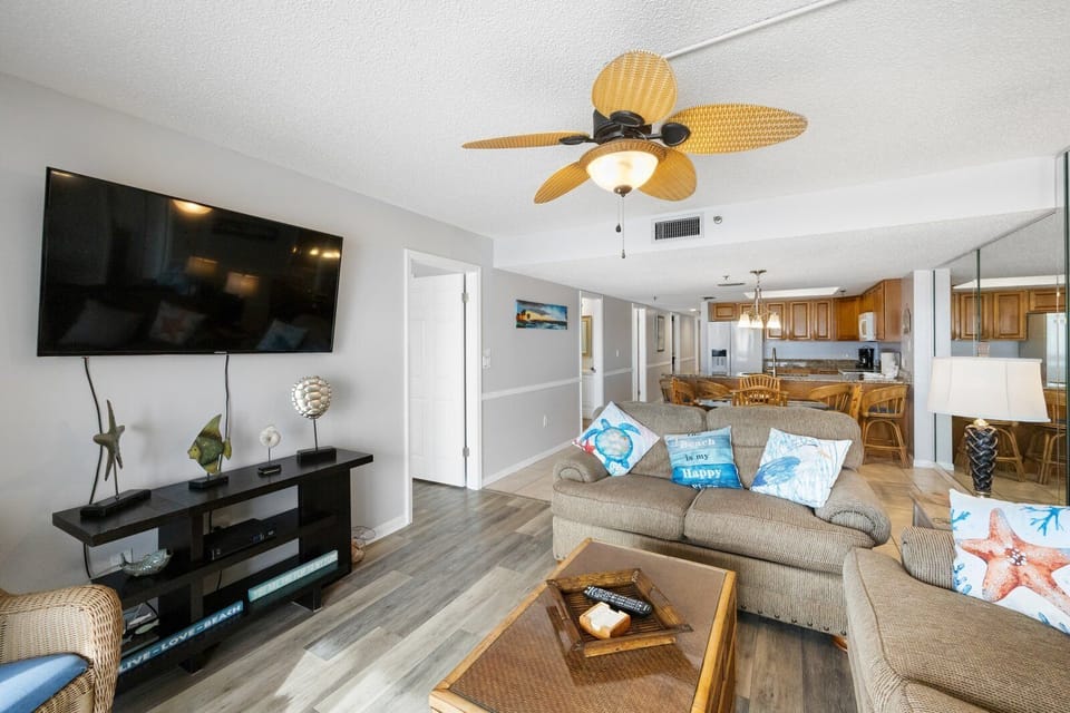 Beach Place 411 Living Room