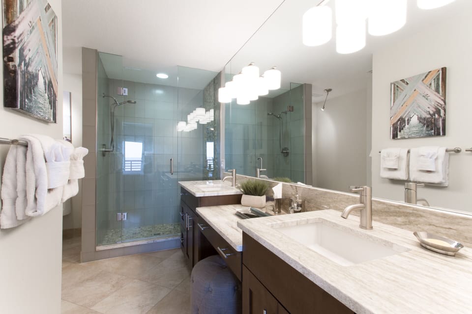 Crimson 302 Master Bathroom