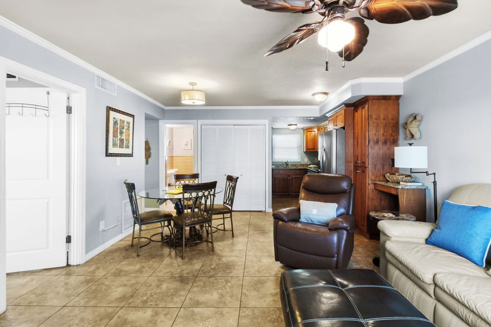 Living Room & Dining Area