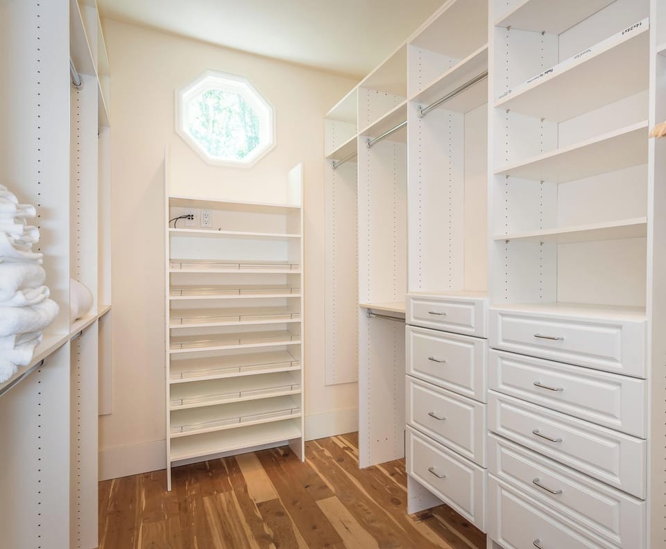 Large Walk-In Closet in the Master, More than Enough Space!
