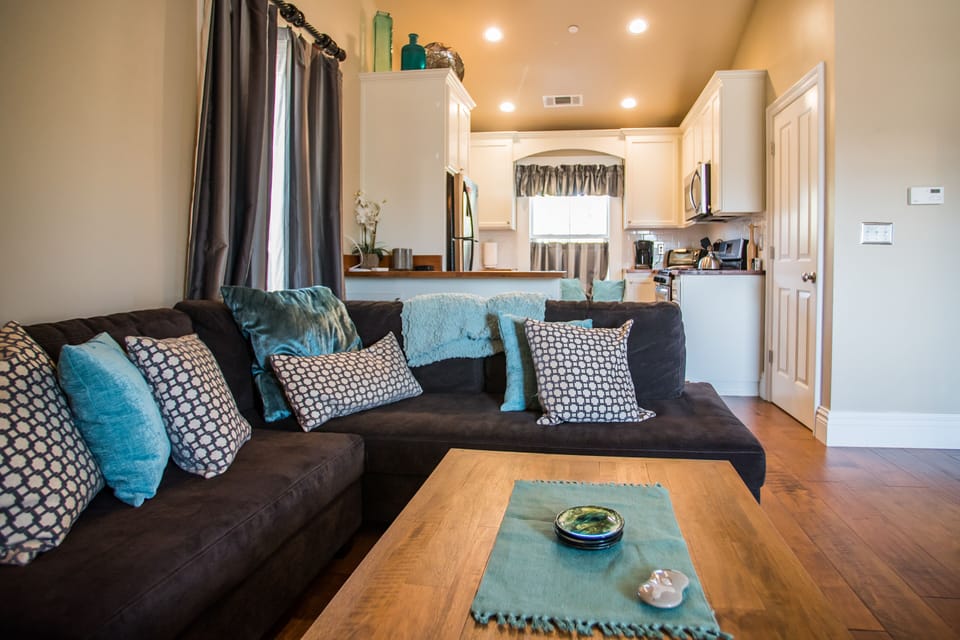 Upon entering you are welcomed to this Cozy Living Room!