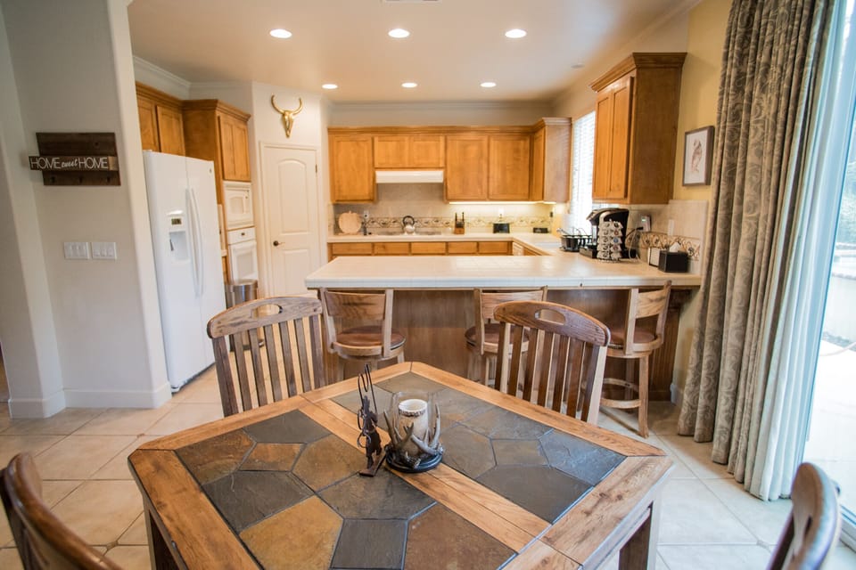 Easy to settle in to our home, a great space for your group up t