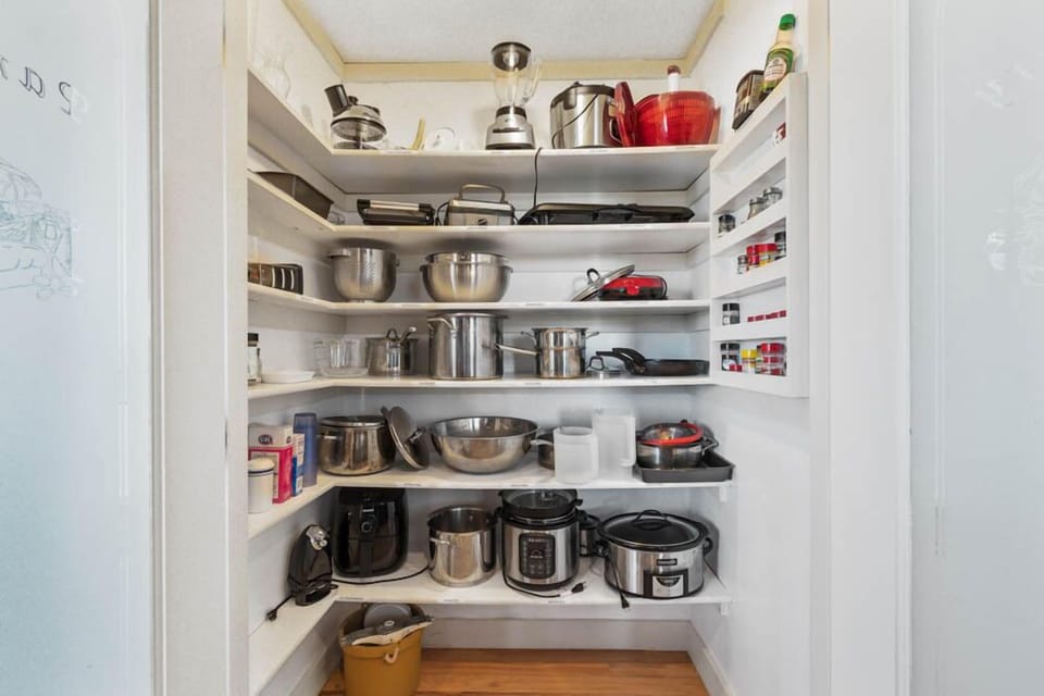 The Pantry is fully-stocked for anything you might want to cook with