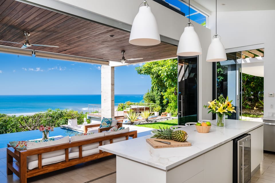The ocean view count as an amenity here.