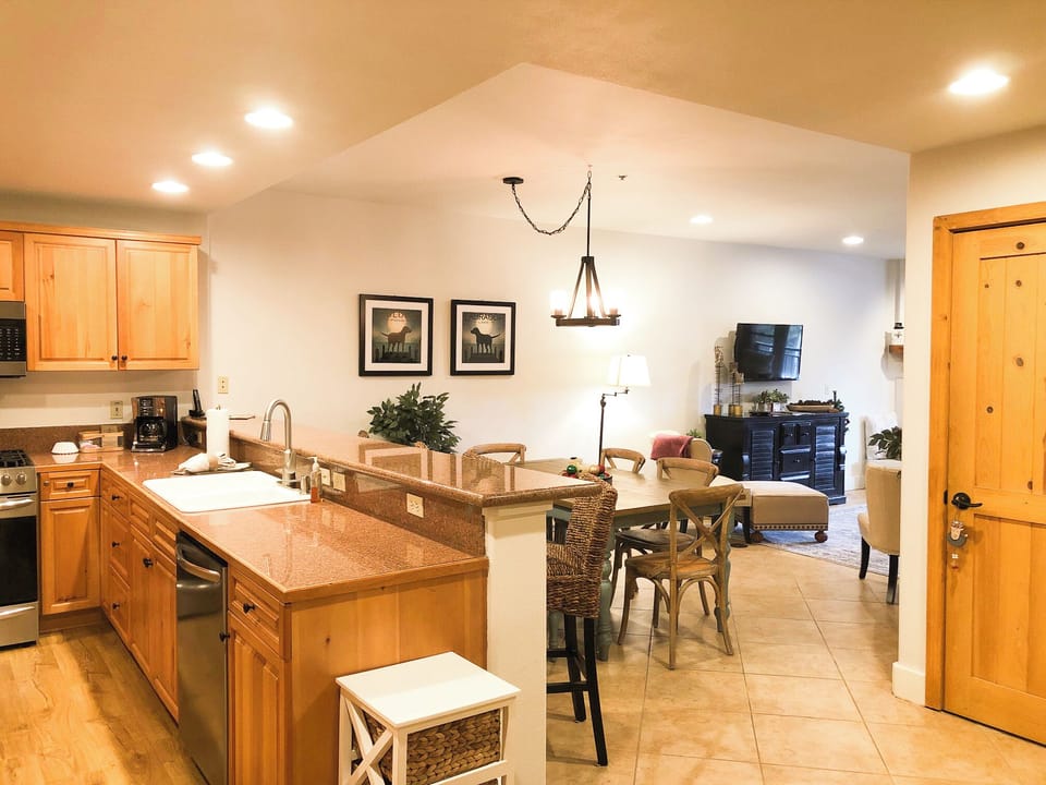 Kitchen and dining