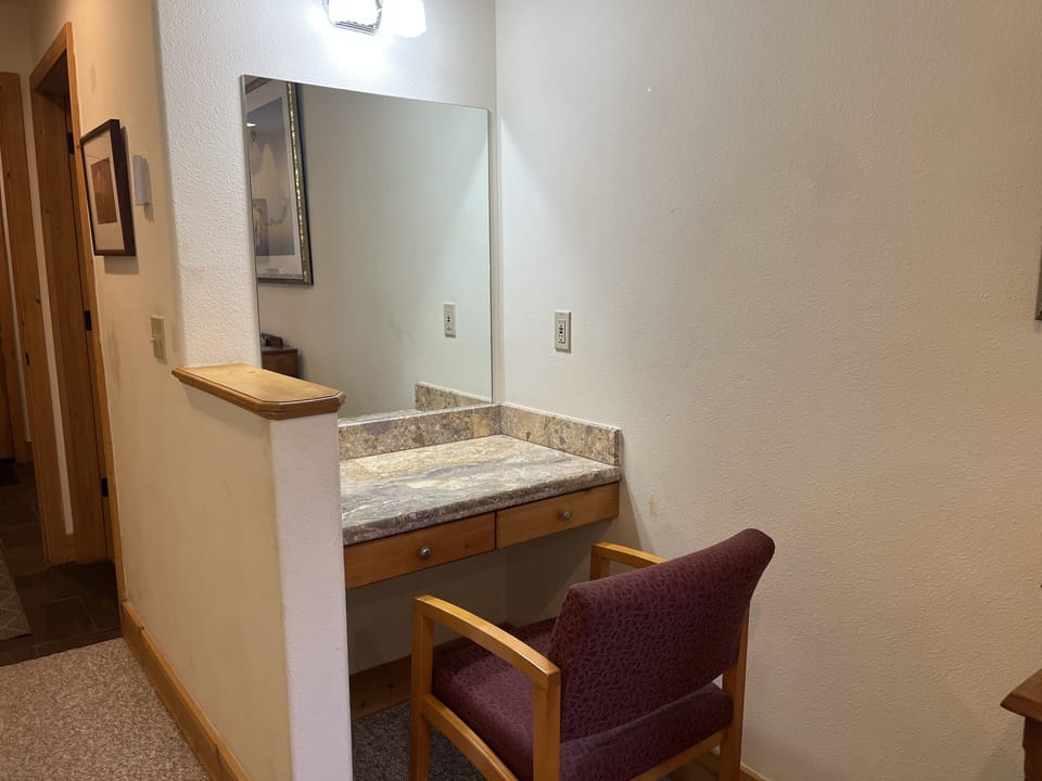 Desk and vanity