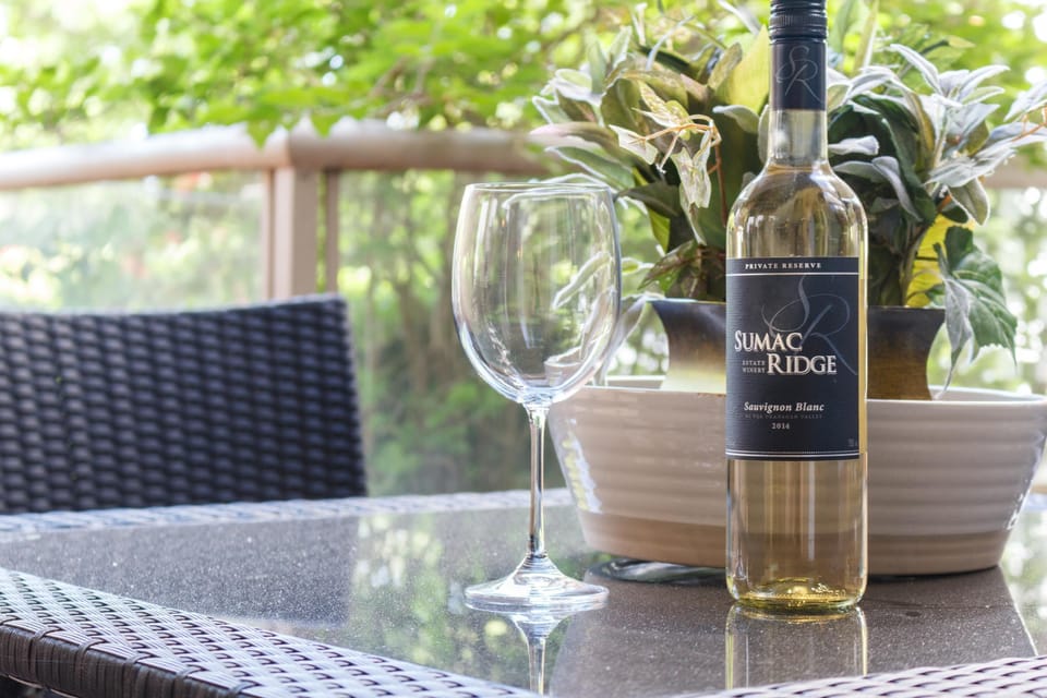 A serene covered outdoor patio environment surrounded by lush green foliage and tranquil garden scenery.