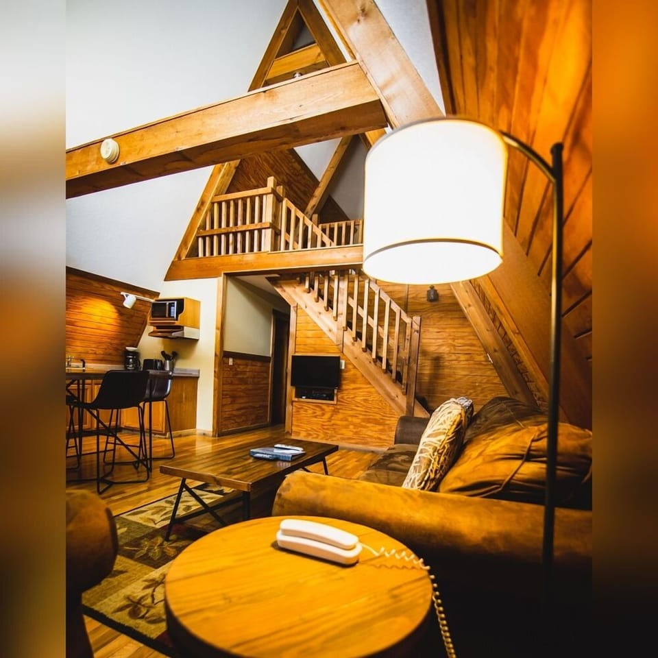 A-Frame #01 Stairs to Loft