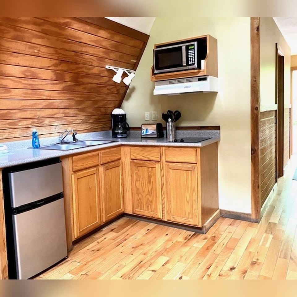 A-Frame #03 interior kitchenette