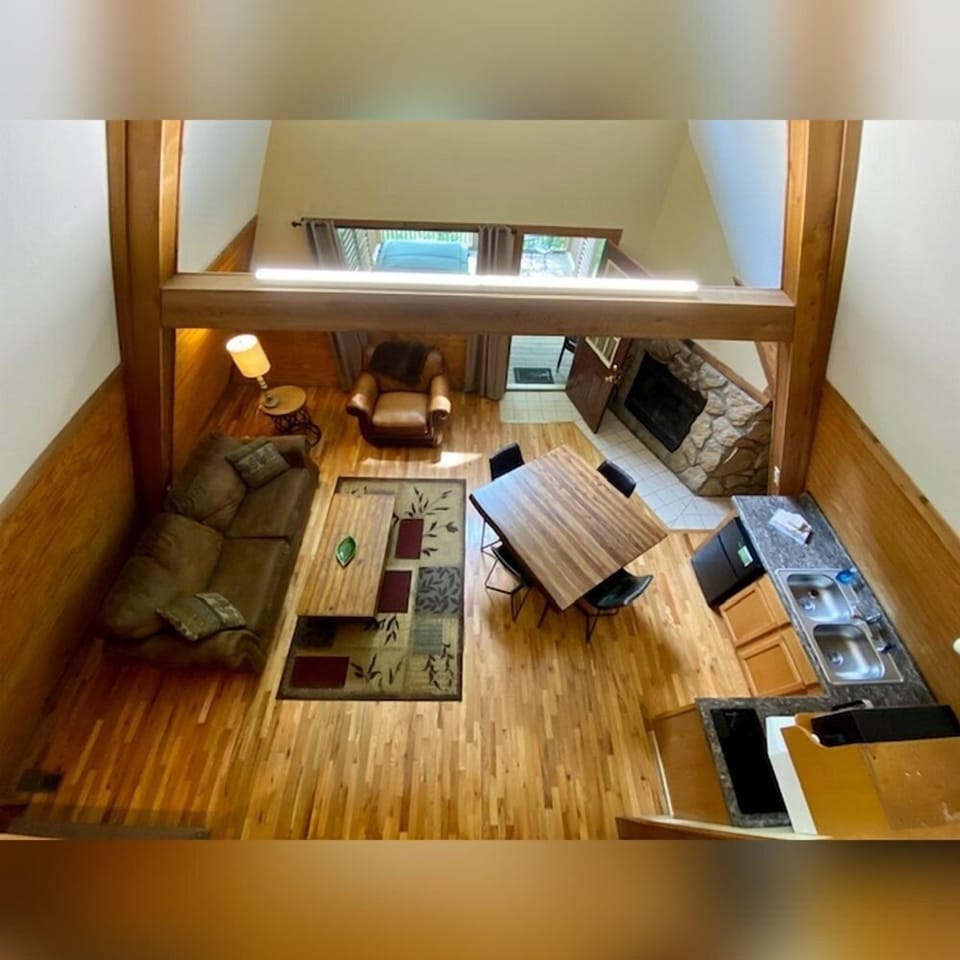 A-Frame #04 interior loft