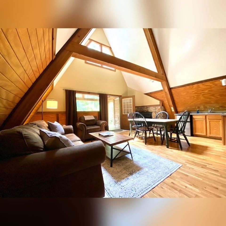A-Frame #06 Interior Steps