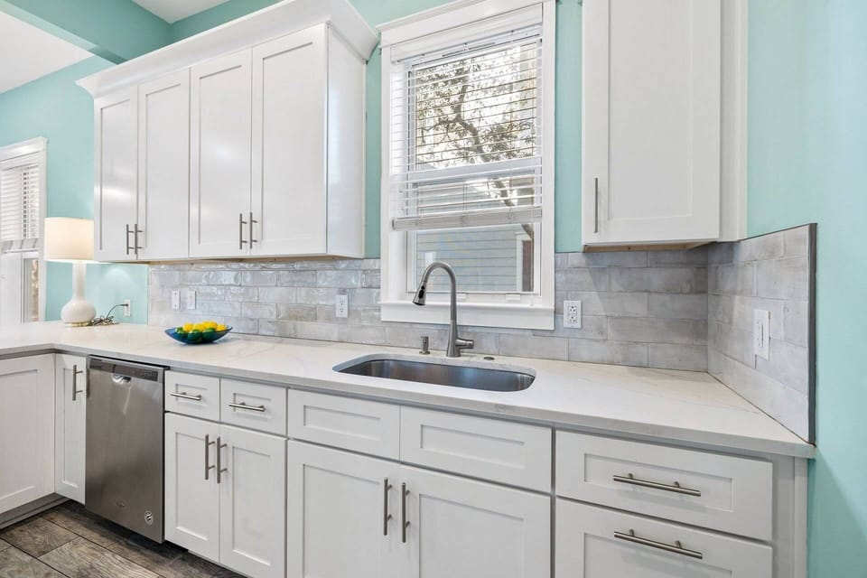 The kitchen is stocked with all the essentials to prepare any meal