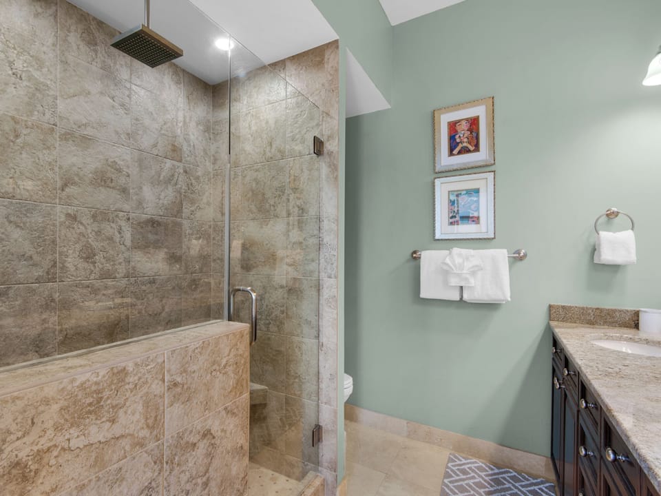 Bathroom 1 with Walk-In Shower