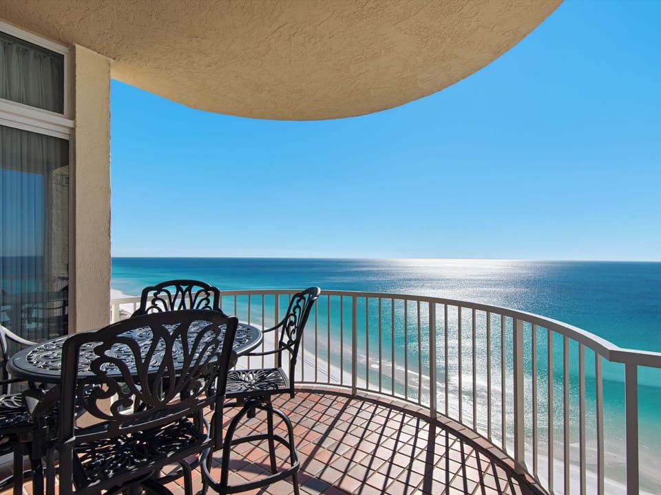 Private Balcony with Gulf Views