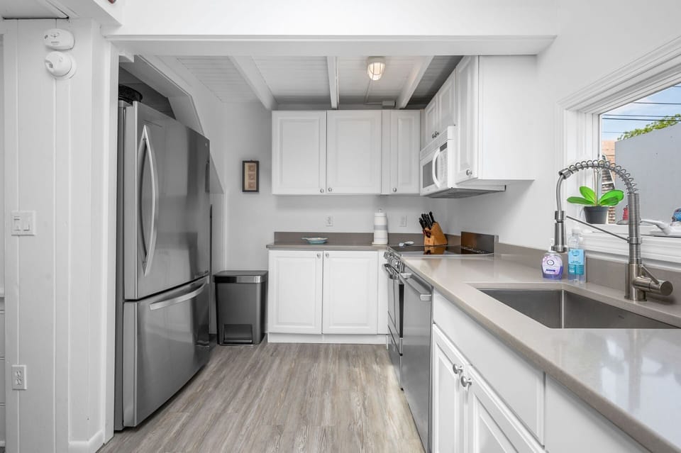 Recently renovated kitchen provides everything you will need  during your stay-17 Ocean Ave Harwich Port Cape Cod-Kare Not-NEVR