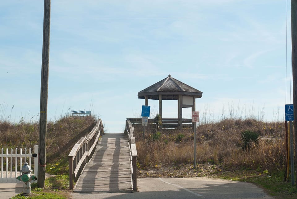 Beach Access Across the Street