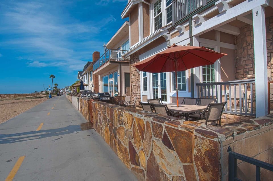 Photo showing the patio and boardwalk