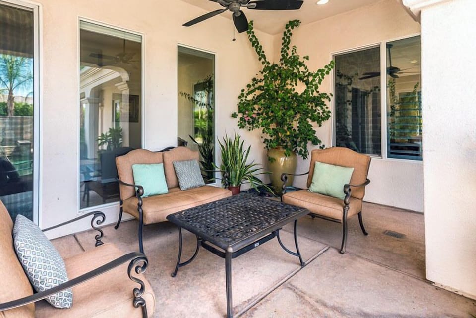 Back Patio Seating