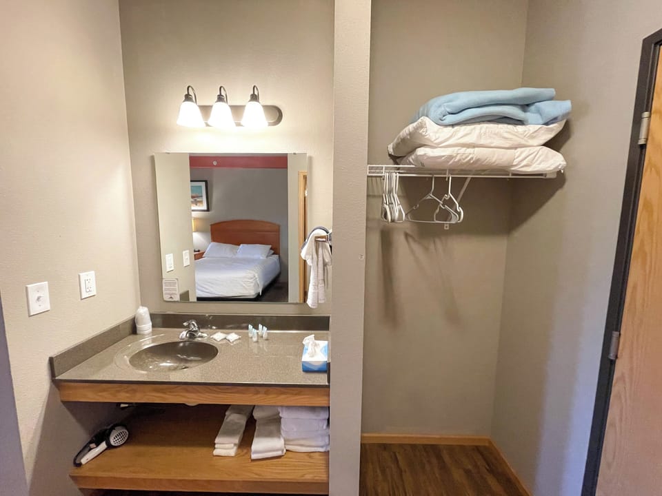 Sink and Closet Area