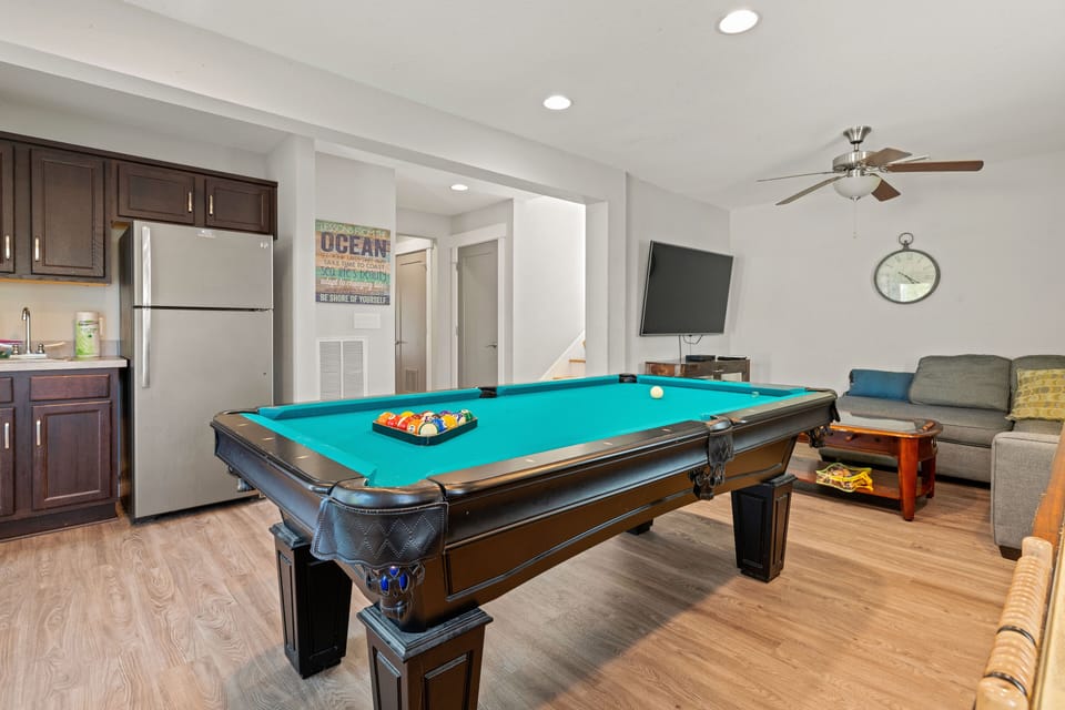 Recreation Room Located on First Level