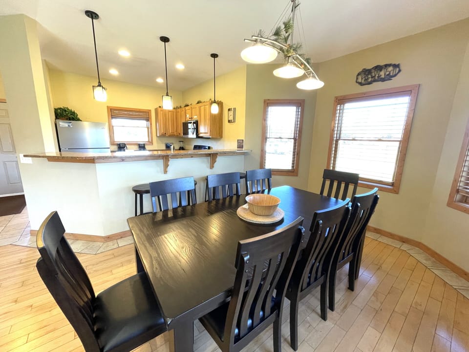 Dining Area with Table and Seating