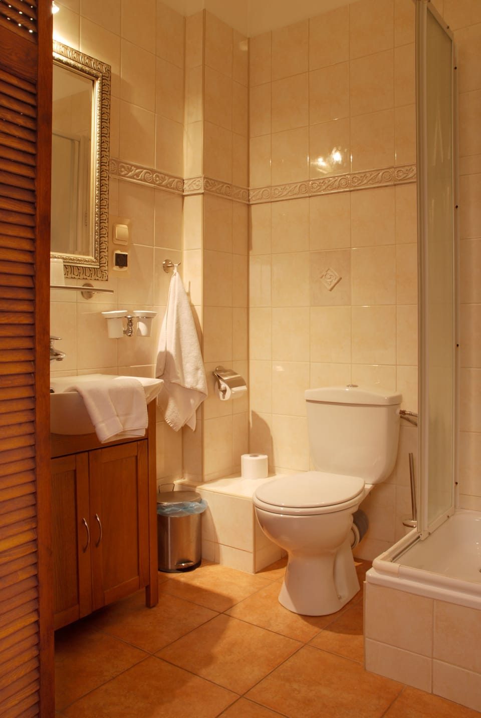 Deluxe Double Room | Bathroom | Shower, free toiletries, towels