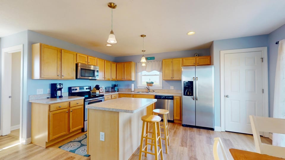 Kitchen - Kitchen at Summer Paws vacation rental, Carova Beach 4x4 Northern Outer Banks NC