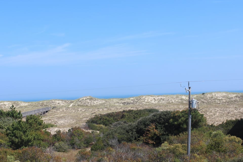 View to the northeast.