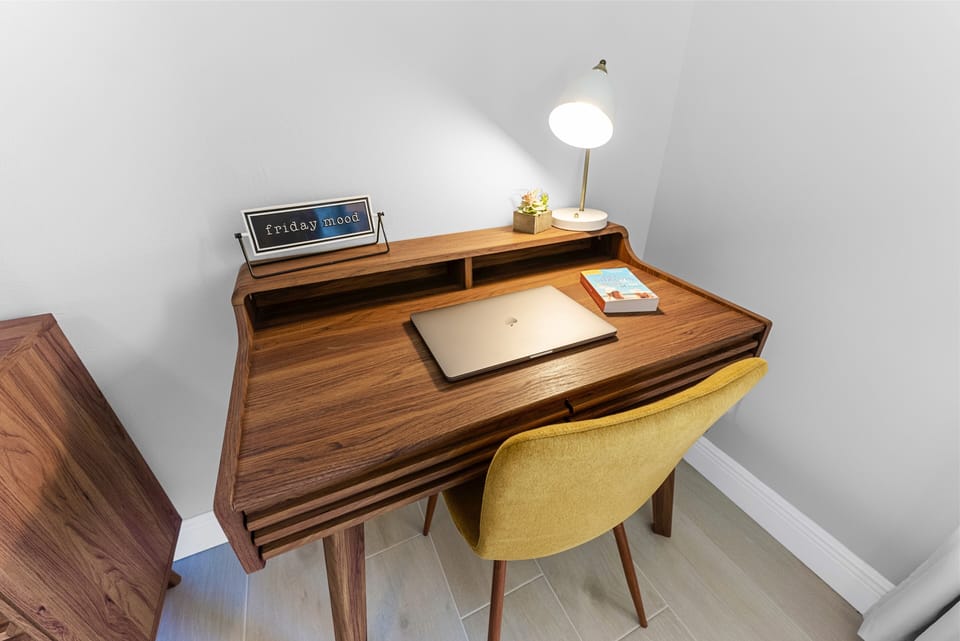 Office space desk for remote work