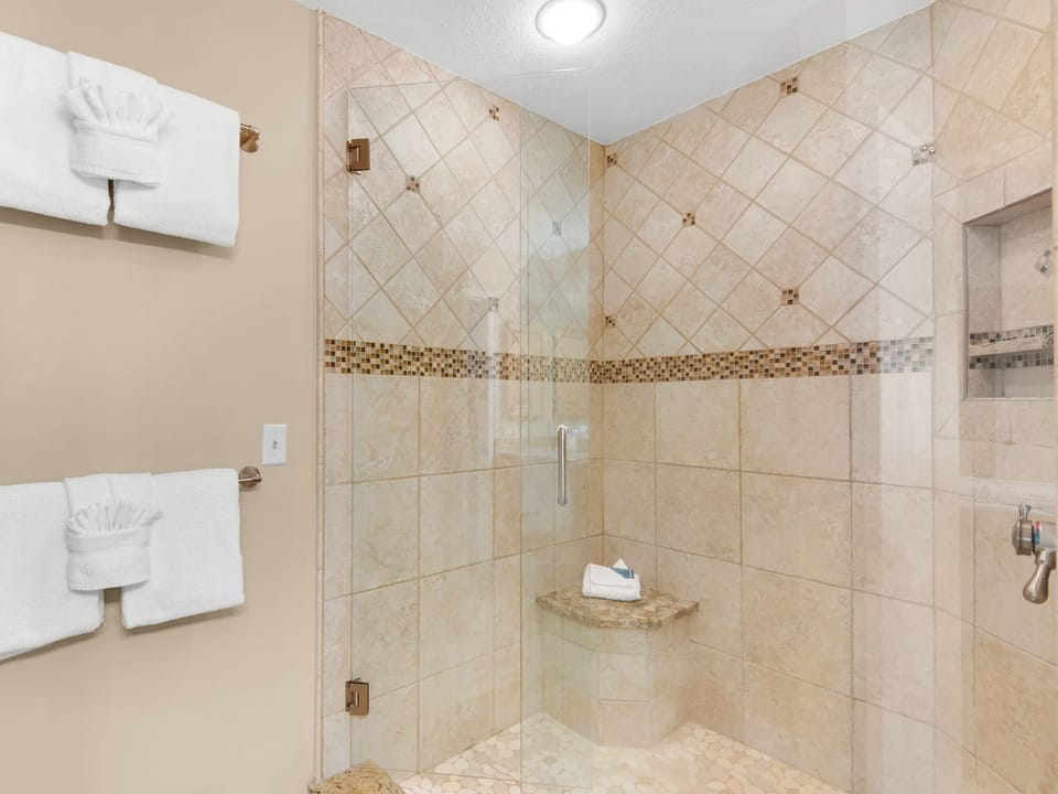 Bathroom 1 with Walk-In Shower