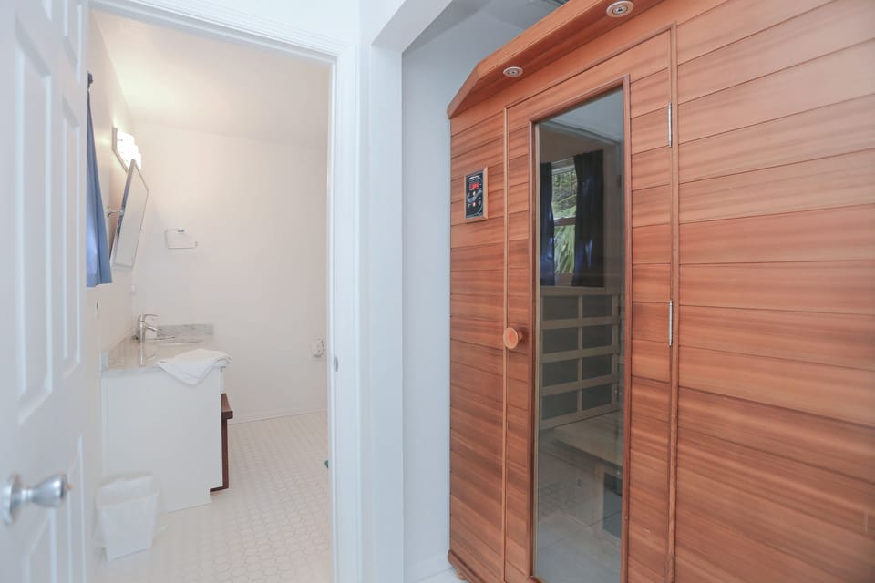 Sauna in Master Bedroom