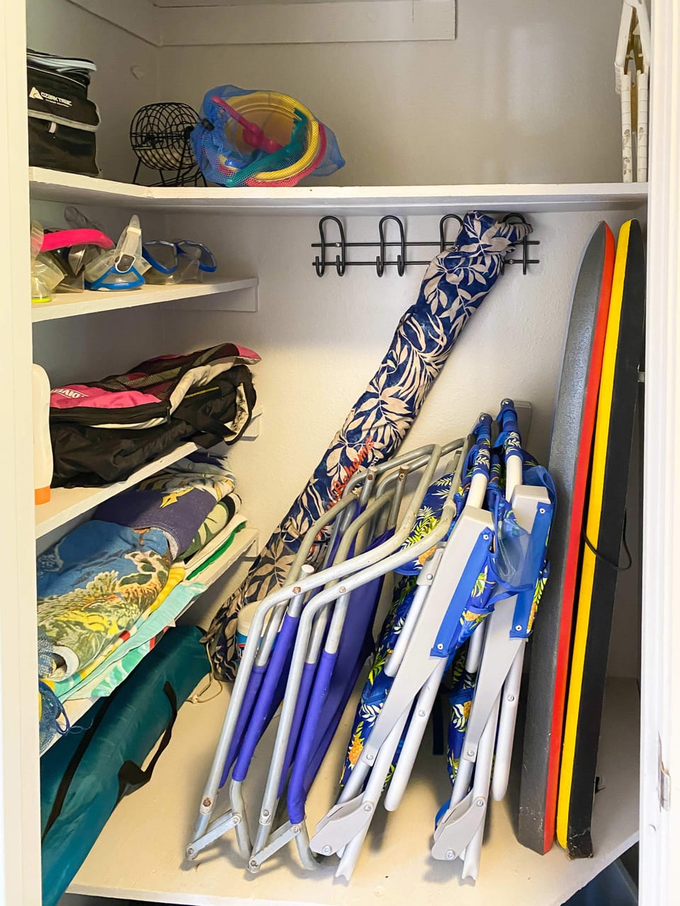 A collection of beach equipment for your use