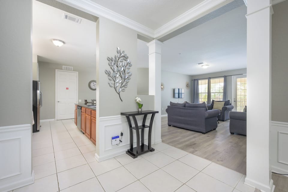 Entrance Living and Kitchen View