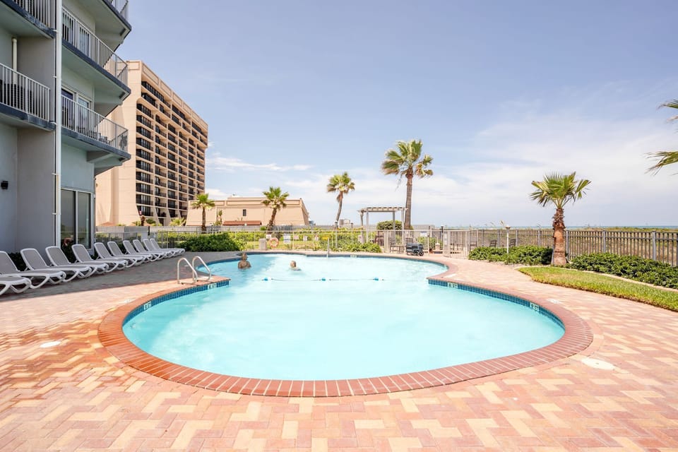 Take a dip in the community pool to cool off from the sun!
