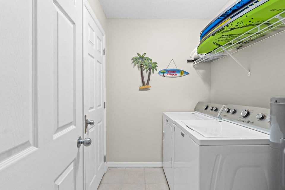Laundry Room - Full size washer and dryer