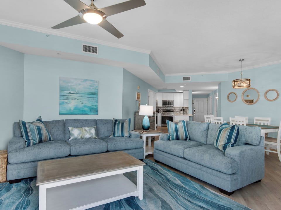 Couch and Loveseat in Living Room