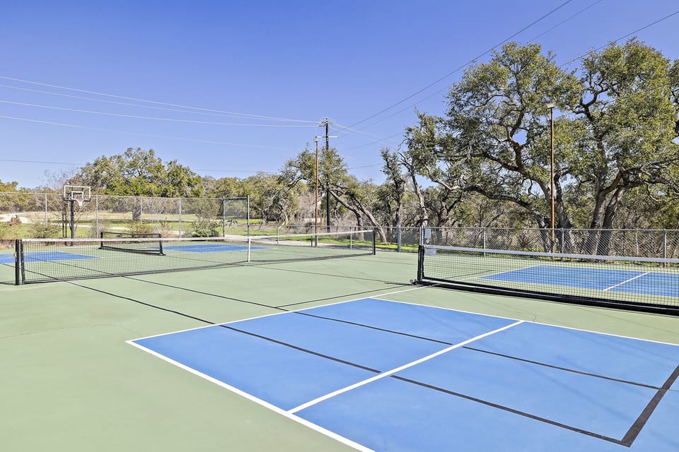 Challenge guests to a fun game of pickleball