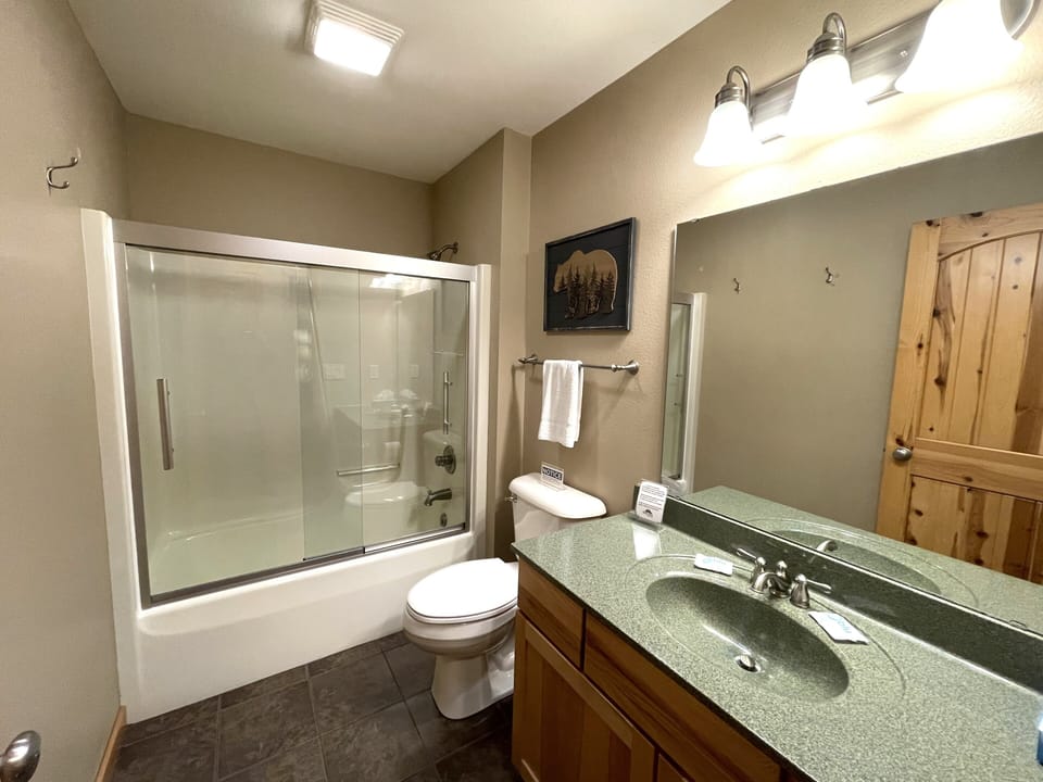 Bathroom 3 with Shower/Tub Combo on Upper Level