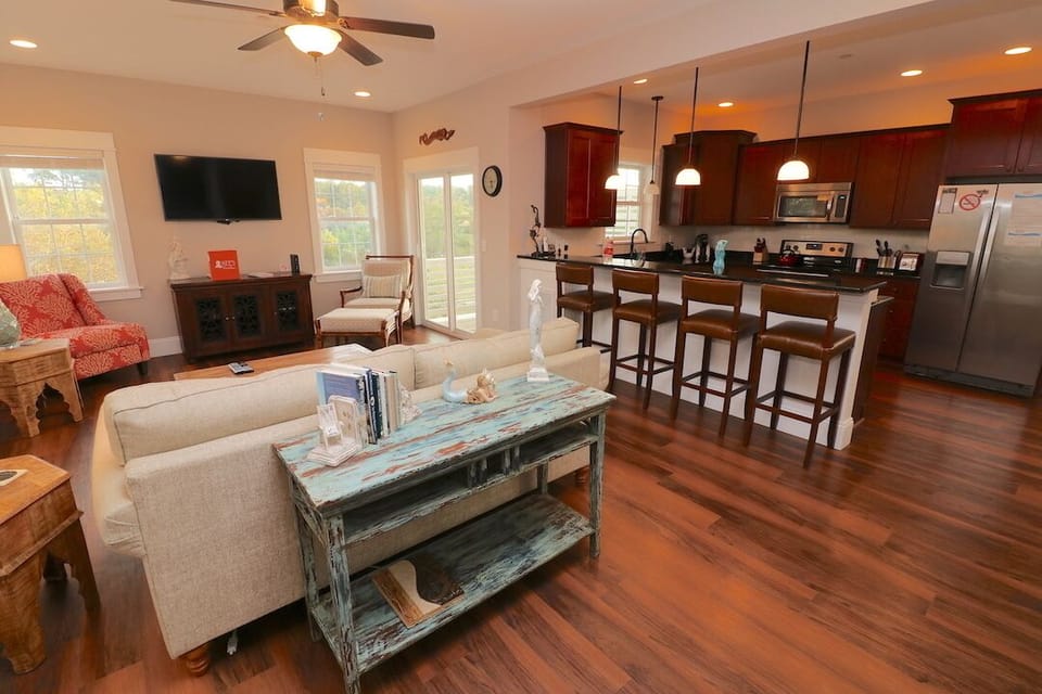 Great Room Located on the Second Level
