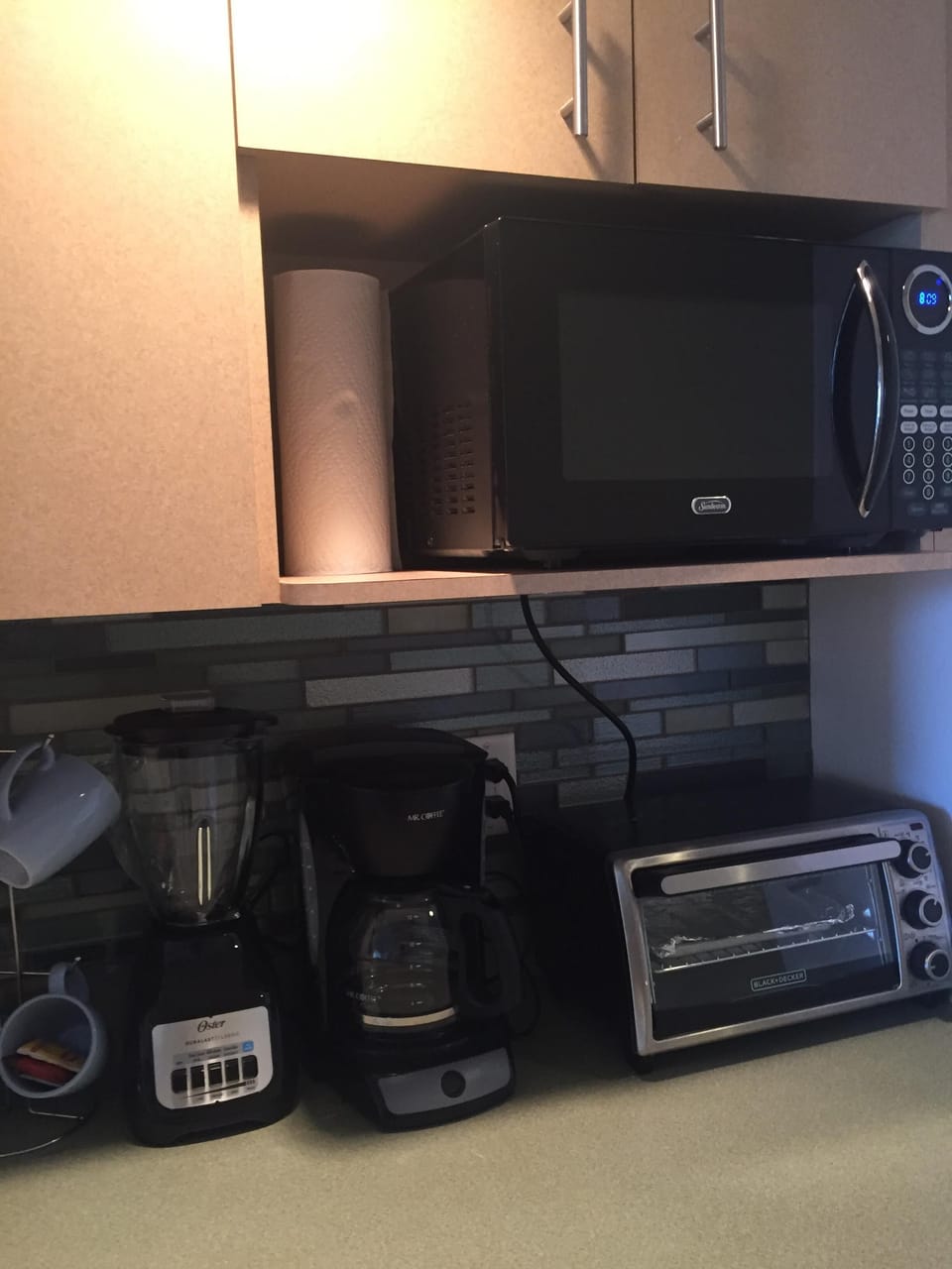 Small appliances.