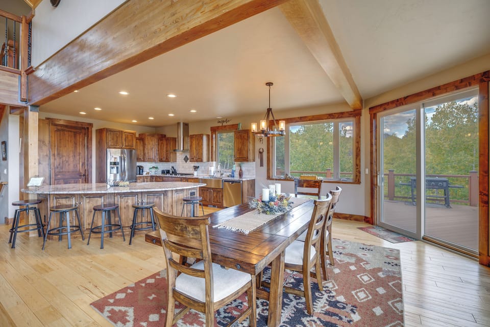 10-Person Dining Table | Main Floor | Dishware & Flatware